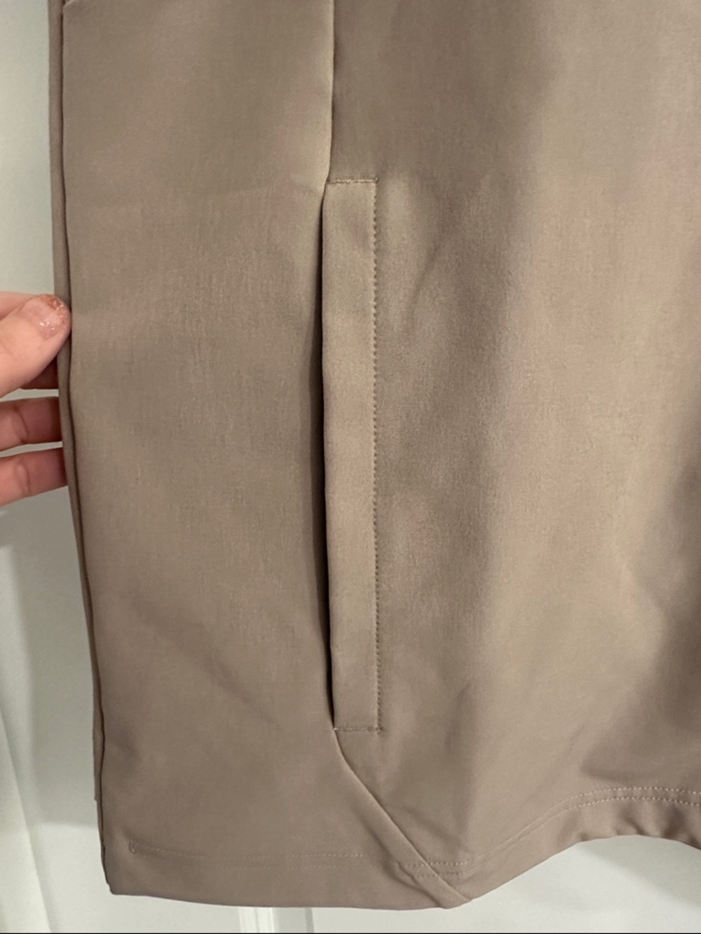 Under Armour Men's Hooded Softshell Jacket - Taupe with Black Accents - Picture 6 of 10